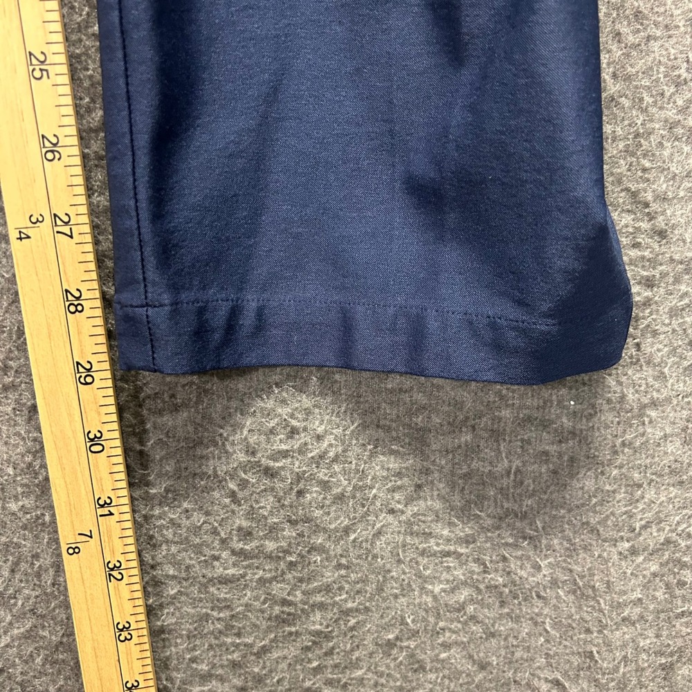 Adidas Mens Golf Pants Navy Blue Straight Leg Flat Front 32x30 RN88387 - Picture 9 of 9